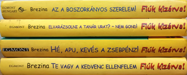 Thomas Brezina - Fiúk kizárva! könyvcsomag