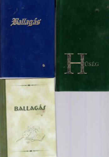 Gégény Csaba, Gombos Andrea, Steiner Ágota Ferencziné Székely Ildikó (szerk) - 3 db verses kötet: Ballagás + Ballagás + Hűség