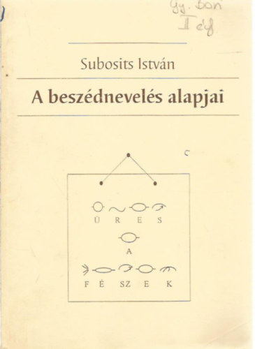 Subosits Istvn - A beszdnevels alapjai