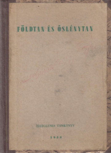 Benkő Ferenc - Földtan és őslénytan