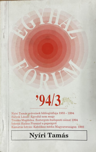 Egyhzfrum '94/3