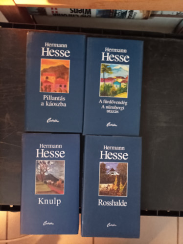 Herman Hesse - 4db Herman Hesse knyv: Pillants a koszba; A fdvendg; Knulp; Rosshalde