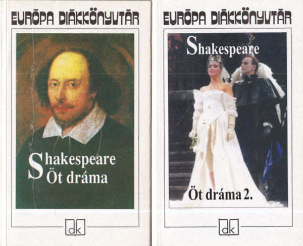 William Shakespeare - Shakespeare öt dráma 1-2. (Romeo és Júlia / Julius Caesar / Hamlet, Szentivánéji álom / Vízkereszt, vagy amit akartok / III. Richárd / Ahogy tetszik / Othello, a velencei mór / Lear király / Vihar)