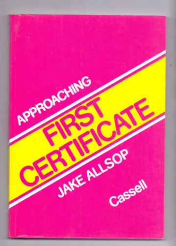 Jake Allsop - Approaching First Certificate