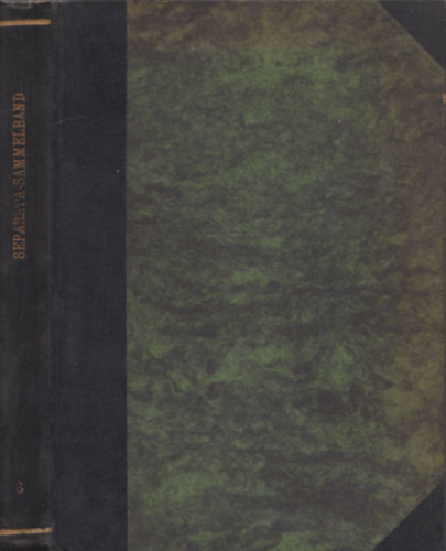 K�l�nnyomat Egon v. Komorzynski k�nyvt�r�b�l (T�bb m� egybek�tve)