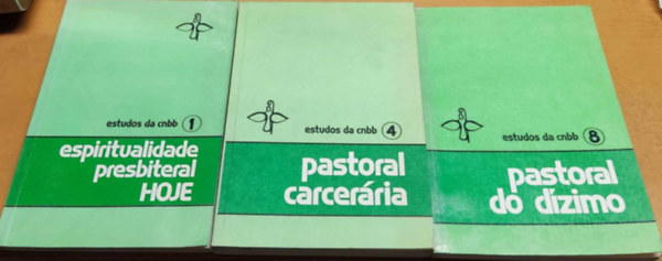 Edioes (Edicoes) Paulinas - 3 db Estudos da cnbb: Espiritualidade presbiteral Hoje (1) + Pastoral carcerria (4) + Pastoral do dzimo (8)