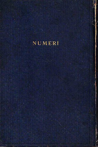 Dr. Hertz J.H. - Mzes t Knyve s a Haftrk (Hber szveg, magyar fordts s kommentr) IV. -Numeri (Reprint)