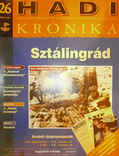 Pap Patrycja  (szerk.) - Hadi Kr�nika 26. sz�m