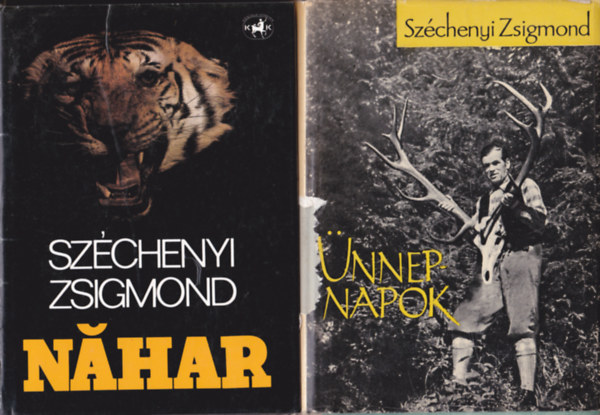 Sz�chenyi Zsigmond - 3 db. vad�szk�nyv (�nnepnapok + Nahar)