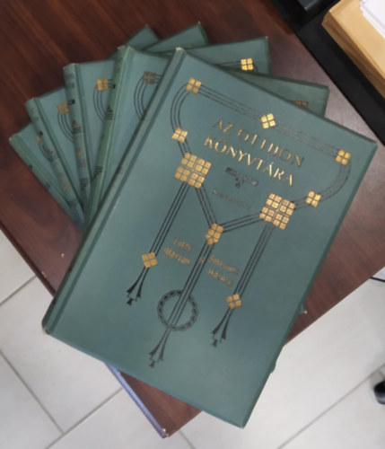 Zöldi Márton - Sebestyén Károly (szerk.) - 5 db-os KÖNYVMENTŐ AJÁNLAT, Az Otthon Könyvtára sorozatból: Magyar és idegen elbeszélők+Egy vármegye a törökvilágban+Jeruzsálem meghódítása I-II.+A szilfák alatt