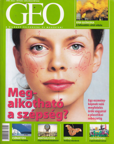 Kosz-Stammberger Kinga  (szerk.) - 3 db GEO magazin 2008/mjus-jnius-jlius