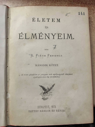 Fi�th Ferenc - �letem �s �lm�nyeim II.