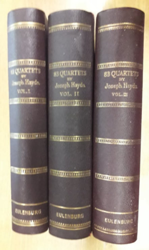 Joseph Haydn - 83 Quartets VOL. I-II-III.