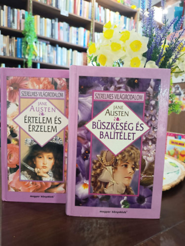 Jane Austen - Szerelmes vil�girodalom 2 darabos k�nyvcsomag: �rtelem �s �rzelem, B�szkes�g �s bal�t�let