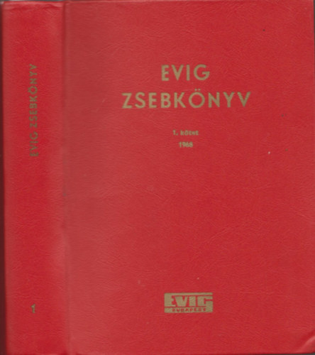 Eiben rpd - EVIG zsebknyv 1. ktet (1968)