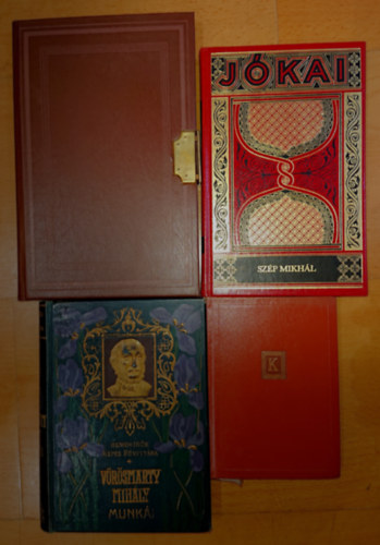 J�kai M�r, V�r�smarty Mih�ly, Arany J�nos Katona J�zsef - 4 d�szkiad�s� klasszikus magyar irodalmi m� d�szes kiad�sban: B�nk B�n, V�r�smarty dr�mai k�ltem�nyei, Sz�p Mikh�l, Kapcsos f�zet