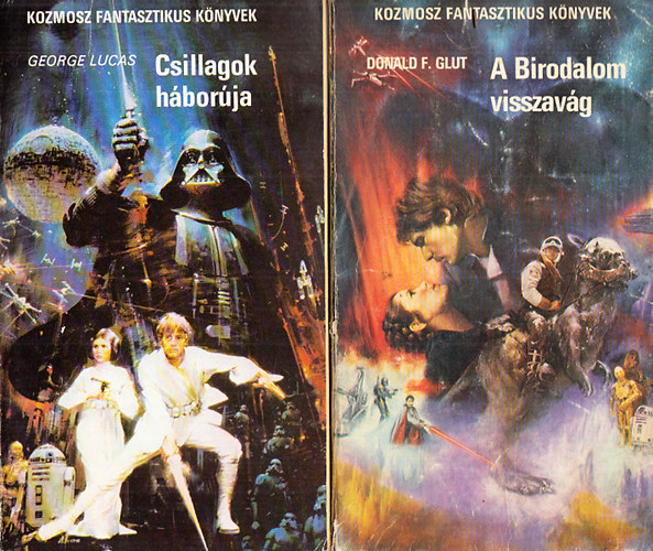 Donald F. Glut; George Lucas - A Birodalom visszavg + Csillagok hborja (2 m)