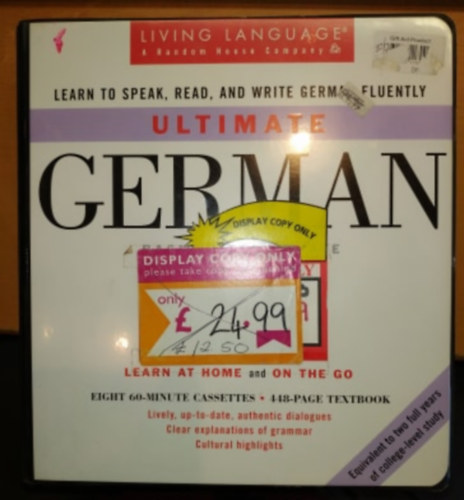 Saint Mart - Ultimate German: Basic - Intermediate: Eight Cassettes / 448-page textbook