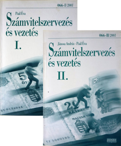 Jánosa-Paál - Számvitelszervezés és vezetés I-II.