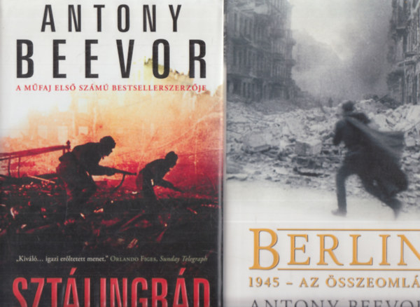 Antony Beevor - 2 db. trtnelmi regny (Sztlingrd + Berlin)