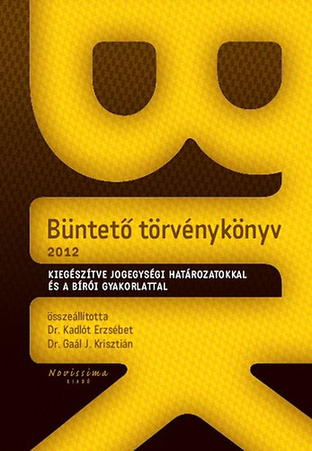 Büntető törvénykönyv 2012