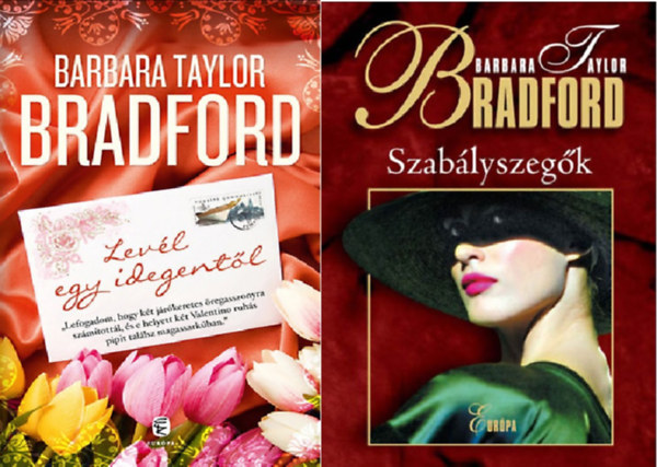 Barbara Taylor Bradford - Barbara Taylor Bradford könyvcsomag