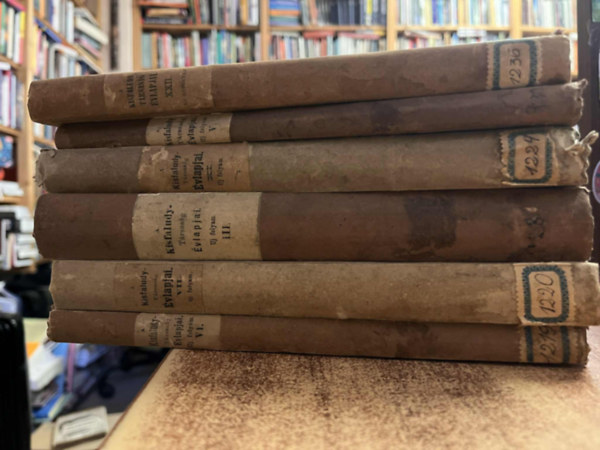 6 db A Kisfaludy-T�rsas�g �vlapjai-b�l