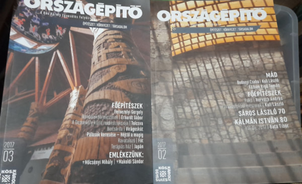 Zsigmond Lszl Dvnyi Sndor - 2 db Orszgpt folyirat: 2017/02. s 2017/03.