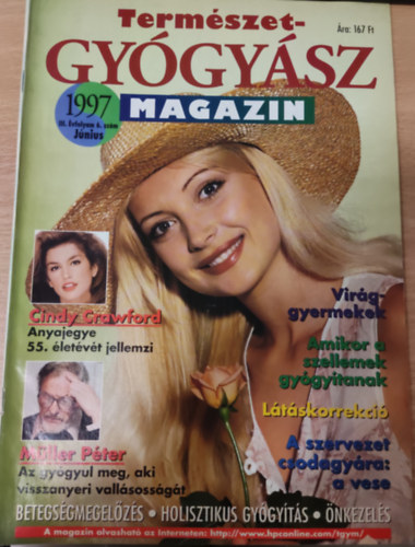 Term�szetGy�gy�sz magazin- 1997. j�nius, III. �vfolyam 6. sz�m