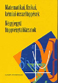 Hortobágyi-Rajkovits-Wajand - Matematikai,fizikai,kémiai összefüggések -Négyjegyű függvénytáblázatok