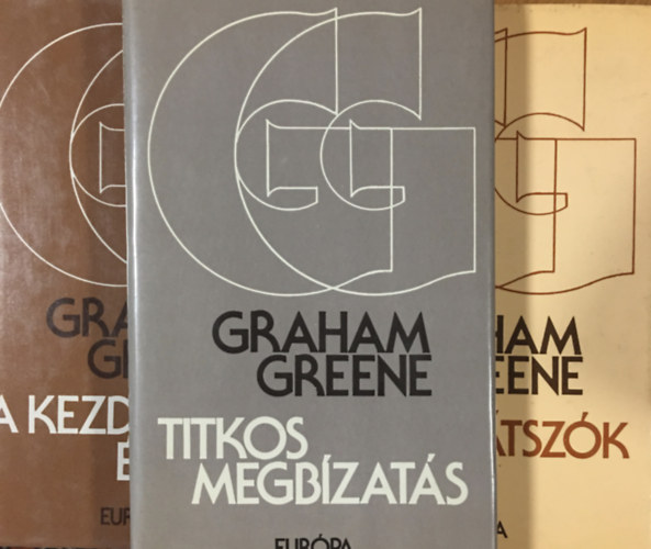 Graham Greene - Titkos megbzats + Szerepjtszk +  A kezdet s a vg (3 ktet)