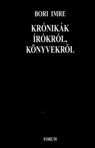 Bori Imre - Krnikk rkbl  knyvekrl