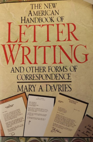 Mary A. DeVries - The new american handbook of letter writing