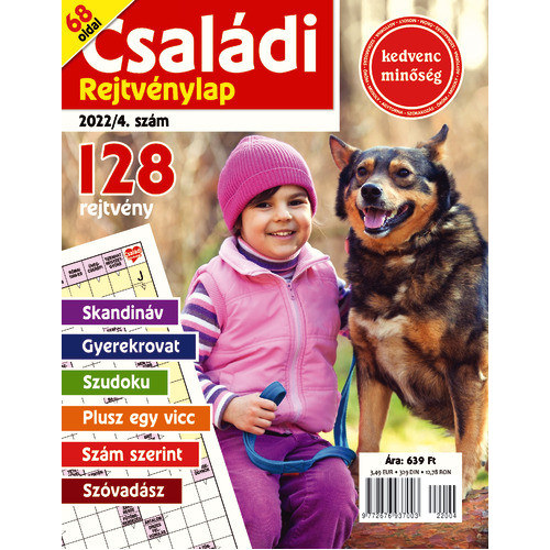 Csaldi Rejtvnylap 2022/4