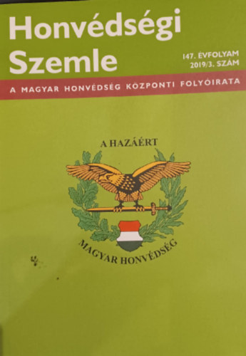 Honvdsgi Szemle 147. vfolyam 2019/3. szm