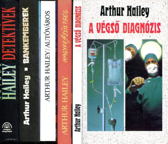 Arthur Hailey knycsomag 5 db