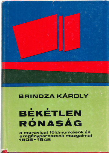 Brindza Kroly - Bktlen rnasg (Dediklt)