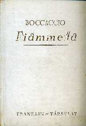 Giovanni Boccaccio - Fiammetta