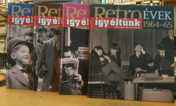 T. Balla Gizella  (szerk.) - 4 db Retro �vek - K�pes riport egy id�utaz�sr�l: �gy �lt�nk: 1959-60 + 1961-62 + 1963 + 1964-65