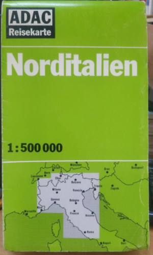 K�mmerly+Frey - ADAC: Reisekarte - Norditalien 1:500.000