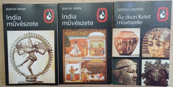Sz�kely Andr�s Baktay Ervin - India m�v�szete I-II. - Az �kori Kelet m�v�szete (2 m�)