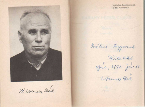Csendes Béla - Bárány Péter Tamás- versek 1940-1990