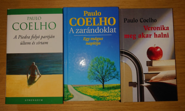 Paulo Coelho - 3 könyv Paulo Coelhotól: A zarándoklat, Veronika meg akar halni, A Piedra folyó partján ültem és sírtam