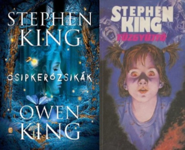 Owen King Stephen King - 2 db Stephen King könyv: Csipkerózsikák + Tűzgyújtó
