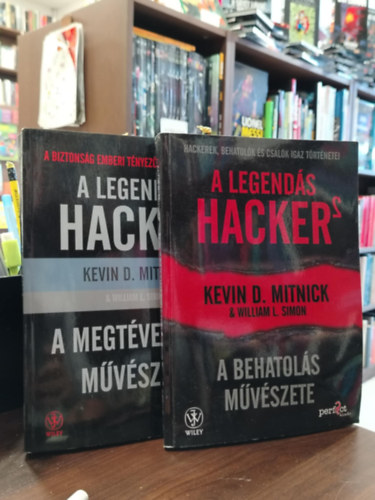 Kevin Mitnick  William L. Simon - A legend�s hacker 1-2. A megt�veszt�s m�v�szete, A behatol�s m�v�szete