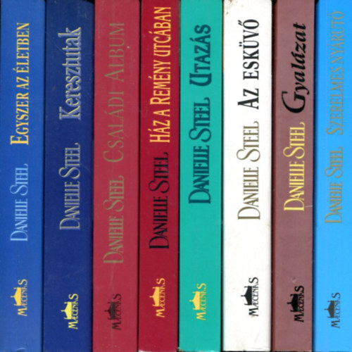 Danielle Steel - 13 db danielle Steel kötet
