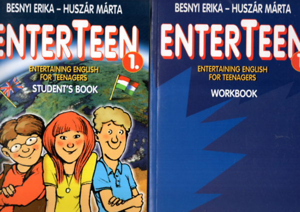 Besnyi Erika-Huszár Márta - Enterteen 1-2. ( 1.Student's book + 2. Workbook )
