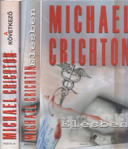 Michael Crichton - 2 db Michael Crichton m: lesben + A kvetkez