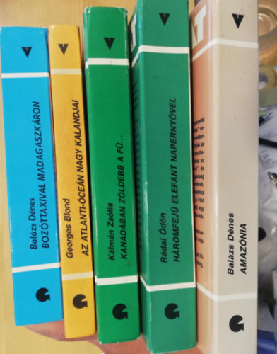 Gondolat Kiad� - 5 db k�nyv a Vil�gj�r�k sorozatb�l (154.,164.,170.,171.,178)