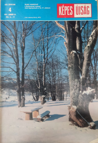Gerencs�ri Jen�  (szerk.) - K�pes �js�g - XXII. �vfolyam 4. sz�m (1981. janu�r 24.)